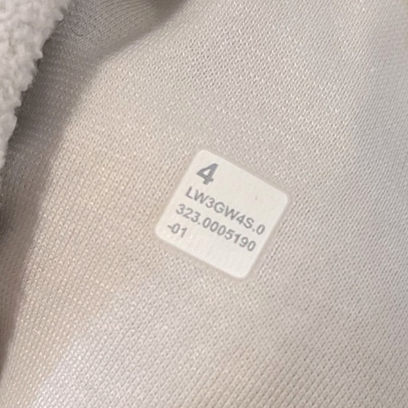 Lululemon Looped Terry Fleece Full Zip | Bone - Picture 8 of 8